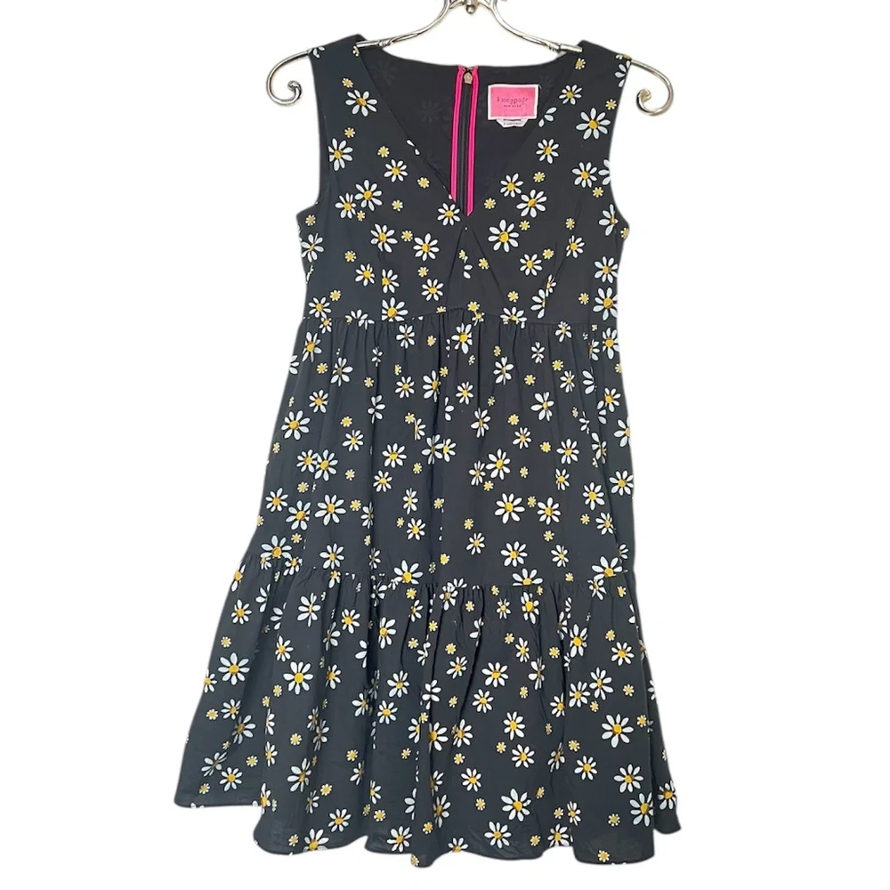 Kate Spade New York Daisy Dots Vineyard Mini Dress Size 2